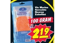 gerookte noorse zalmfilet