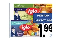 iglo vissticks
