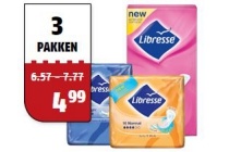 libresse maandverband of inlegkruisjes