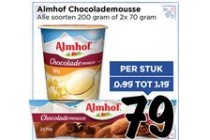 almhof chocolade mousse