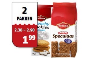 hellema crunchy cookies coconut peanut country rich chocolat of banketspeculaas