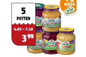 hak groente