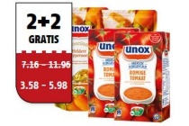 unox soep in zak of soep in pak