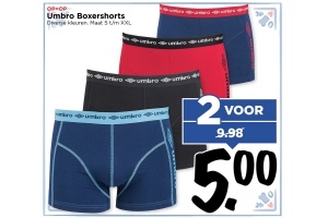 umbro boxershorts
