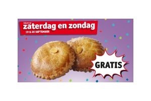 2 reuze roomboter gevulde koeken