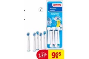 kruidvat ultradent opzetborstels easyflex multipak