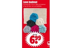 luxe badmat