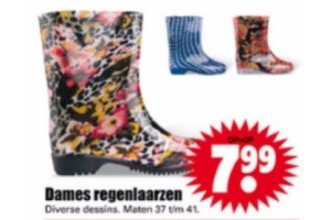dames regenlaarzen