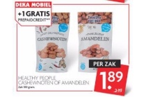 healthy people cashewnoten of amandelen