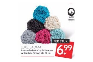 luxe badmat