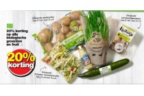 biologische groenten en fruit