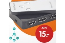 3 poorts hdmi switch afstandsbediening