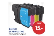 brother lc980 lc1100