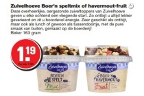 zuivelhoeve boer n speltmix of havermout fruit