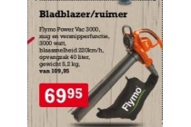 flymo power vac 3000 bladblazer ruimer