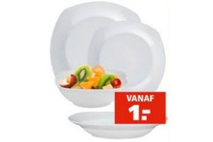 plat bord schaal dessertbord diep bord
