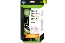 hewlett packard inktcartridge 364xl zwart cyaan magenta geel multipack