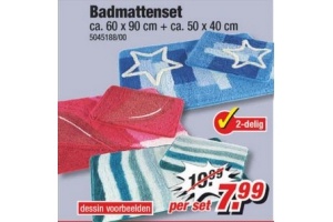 badmattenset