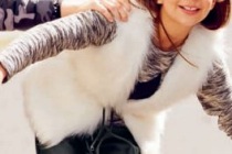 gillet met riem