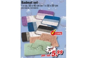 badmat set