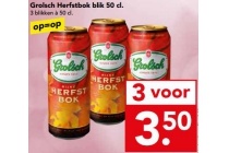 grolsch herfstbok blik 50 cl