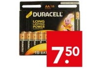 duracell aa of aaa 18 pack