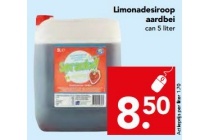 limonadesiroop aardbei