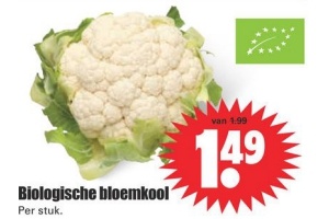 biologische bloemkool