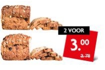 pondje krent rijckelaar rozijn of volkoren vruchten