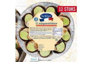 12 wijngaardsslakken