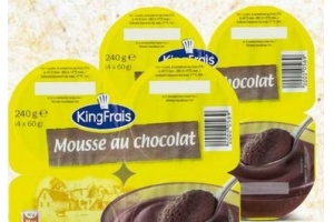 kingfrais chocolademousse