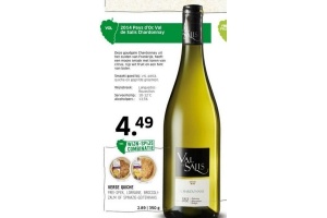 pays d oc val de salis chardonnay