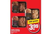 pulled chicken pulled beef pulled pork