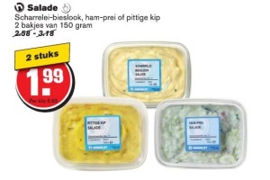 salade hoogvliet