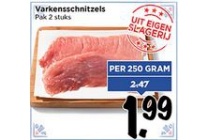 varkensschnitzels