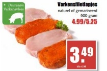varkensfiletlapjes