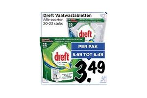 dreft vaatwastabletten
