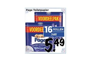 page toiletpapier