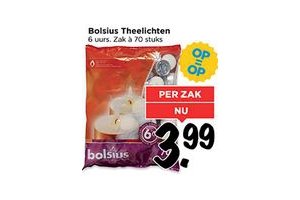 bolsius theelichten
