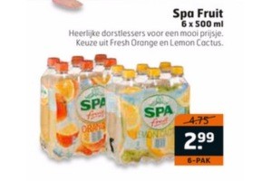 spa fruit 6 pack