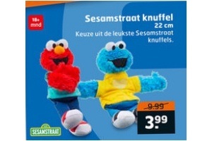 sesamstraat knuffel