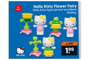 hello kitty flower fairy