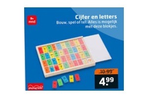 cijfers en letters