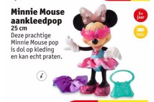 Volwassenheid meer Titicaca minstens Minnie Mouse aankleedpop, nu voor €9,99 - Beste.nl