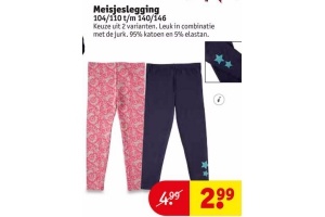 meisjeslegging