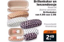 brillenkoker en lenzendoosje