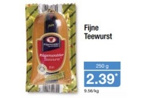 fijne teewurst