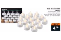 led theelicht 16 stuks