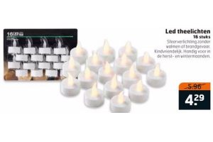 led theelicht 16 stuks