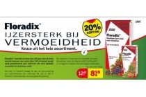hele assortiment floradix assortiment